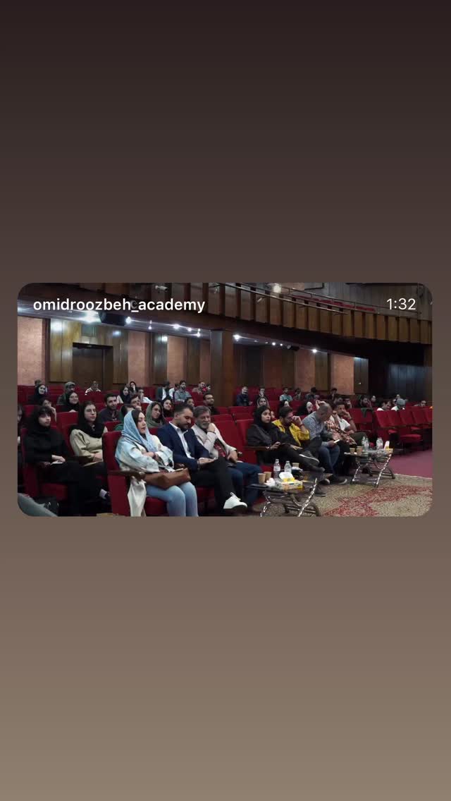  جدید ترین استوری اینستاگرام اميد روزبه