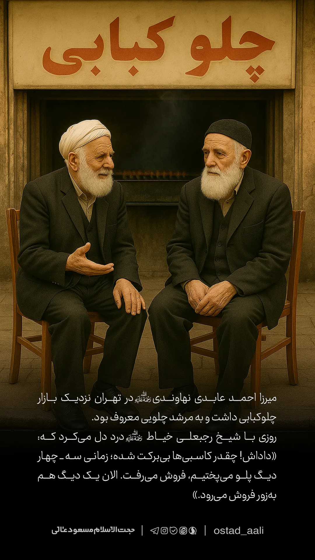  جدید ترین استوری اینستاگرام مسعود عالی