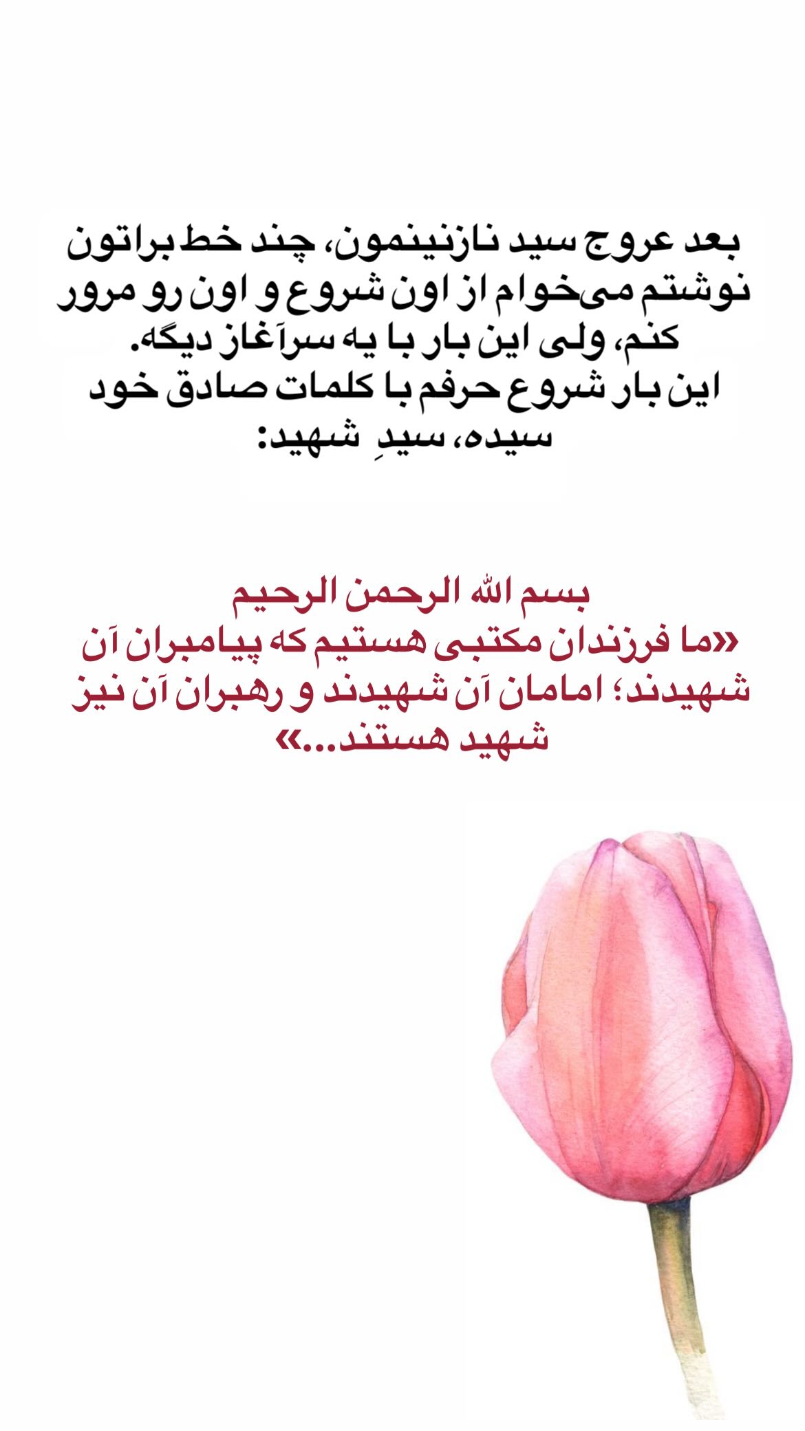 جدید ترین استوری اینستاگرام پرستو علی عسگرنجاد
