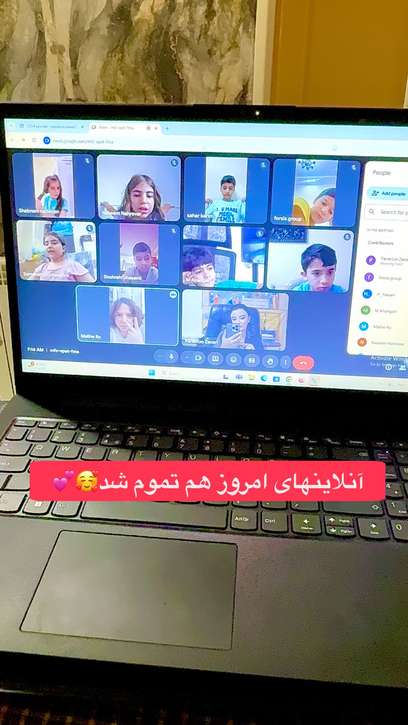  جدید ترین استوری اینستاگرام پرستو زواری