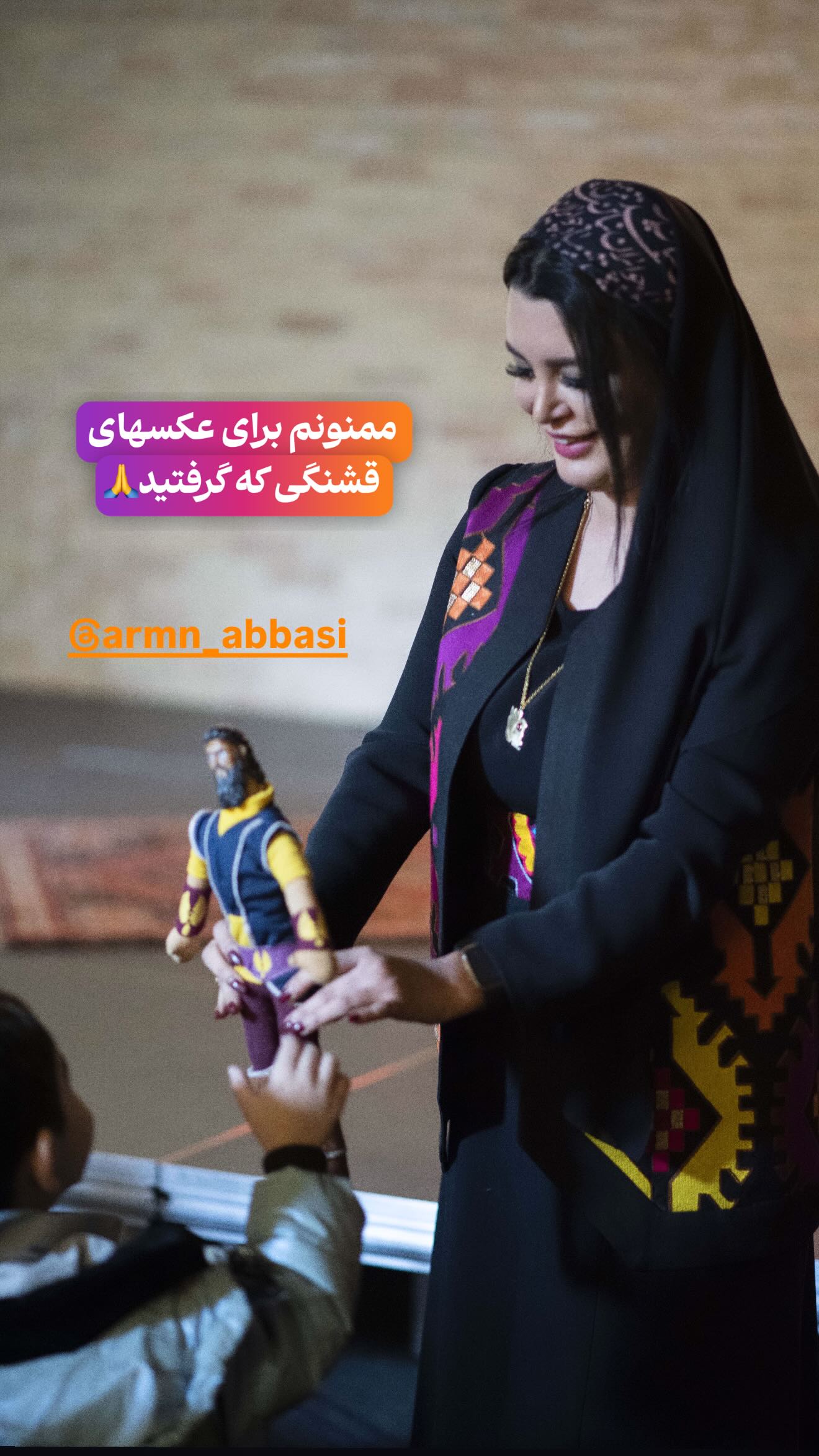  جدید ترین استوری اینستاگرام پرستو زواری