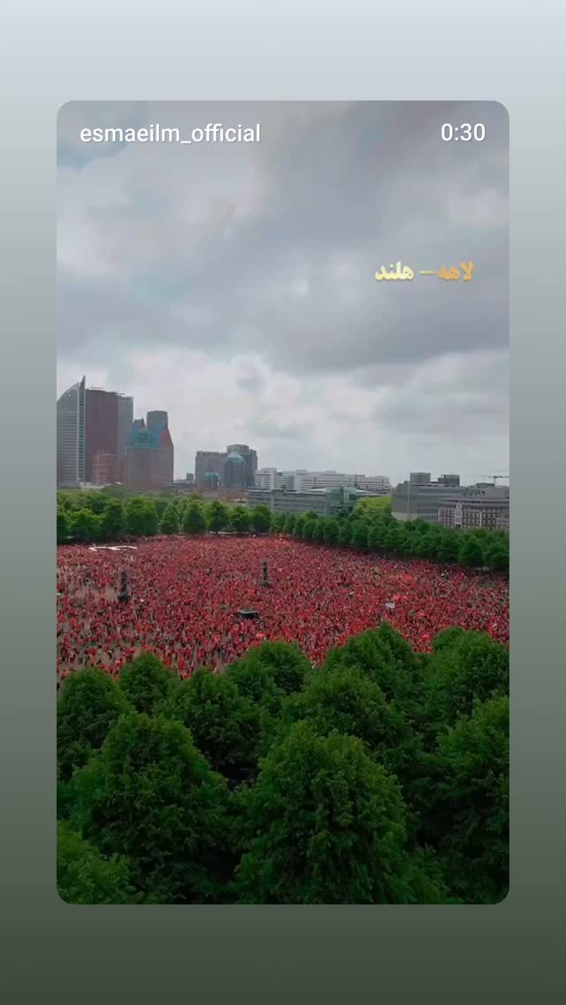 جدید ترین استوری اینستاگرام پرهام عمرانی