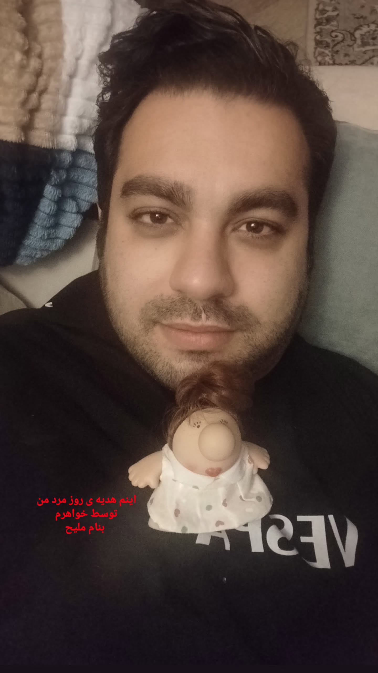  جدید ترین استوری اینستاگرام پرهام عمرانی