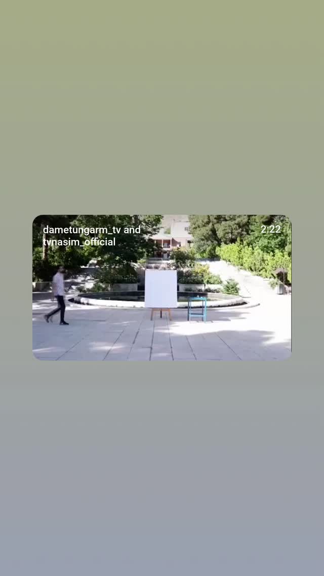  جدید ترین استوری اینستاگرام پرهام عمرانی