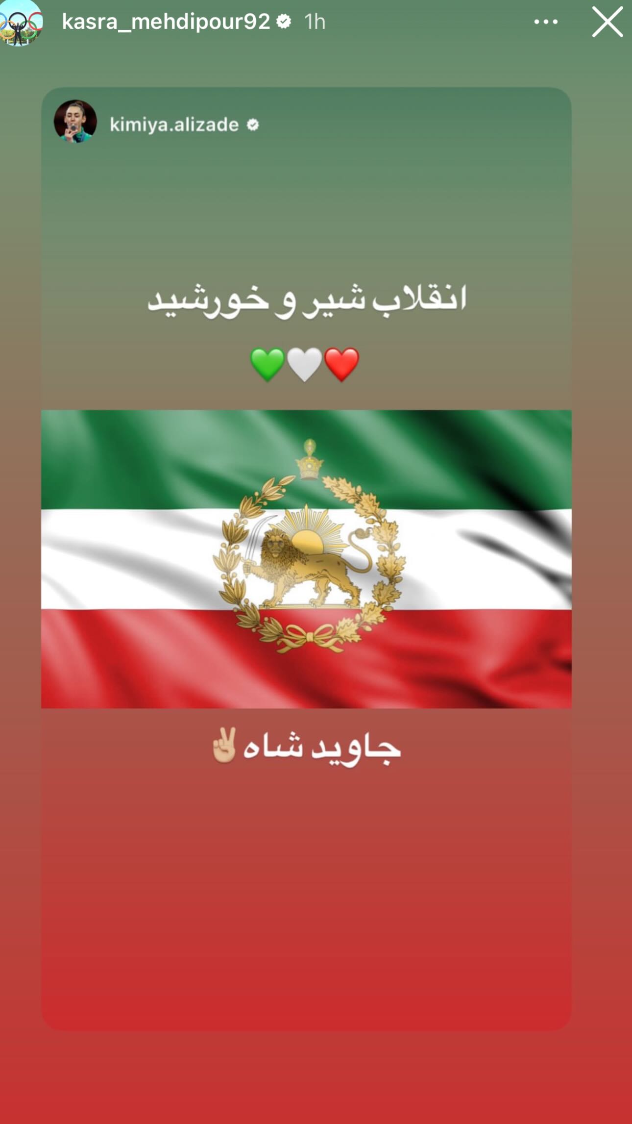  جدید ترین استوری اینستاگرام پریسا فرشیدی