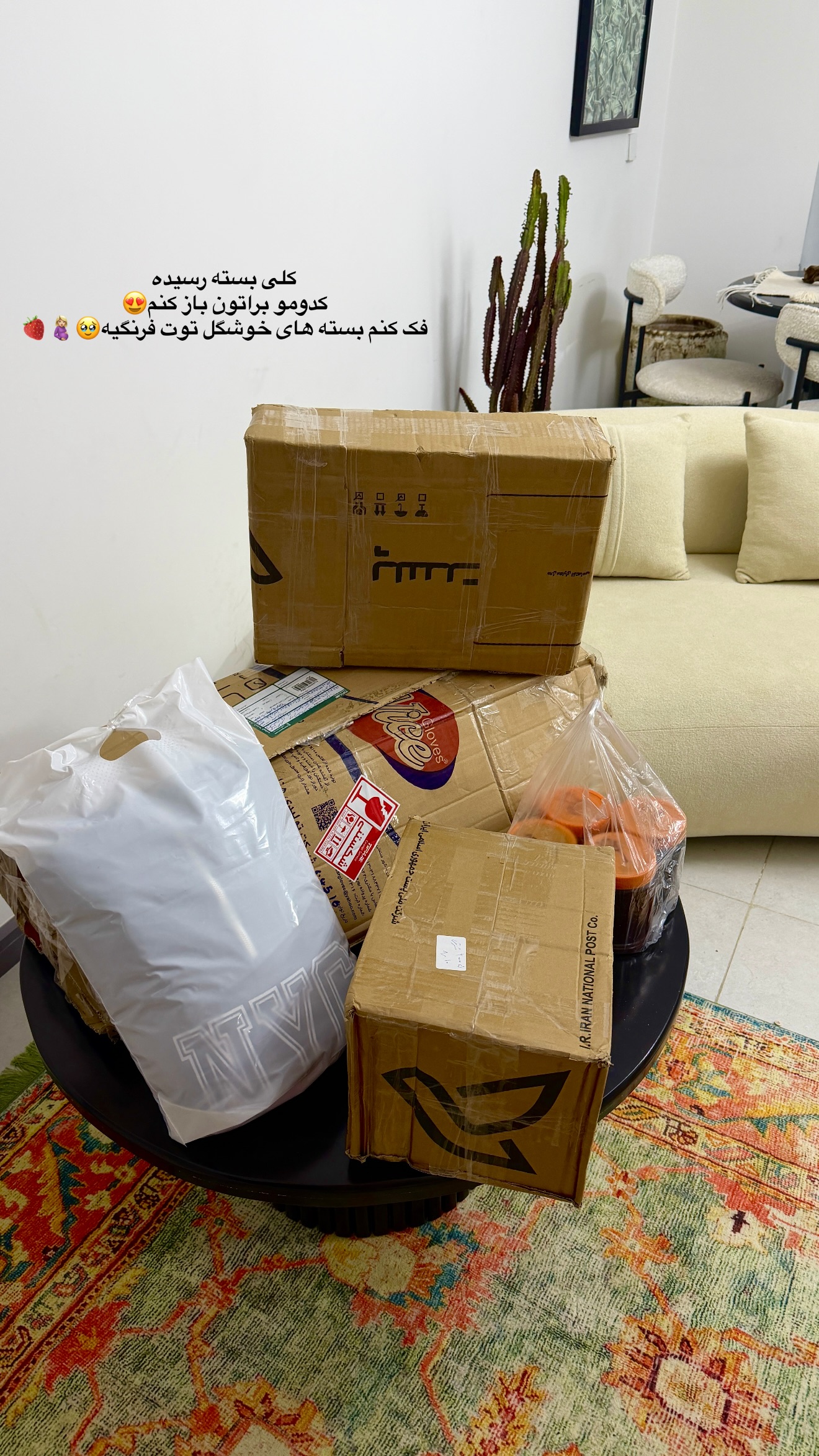  جدید ترین استوری اینستاگرام پری آ
