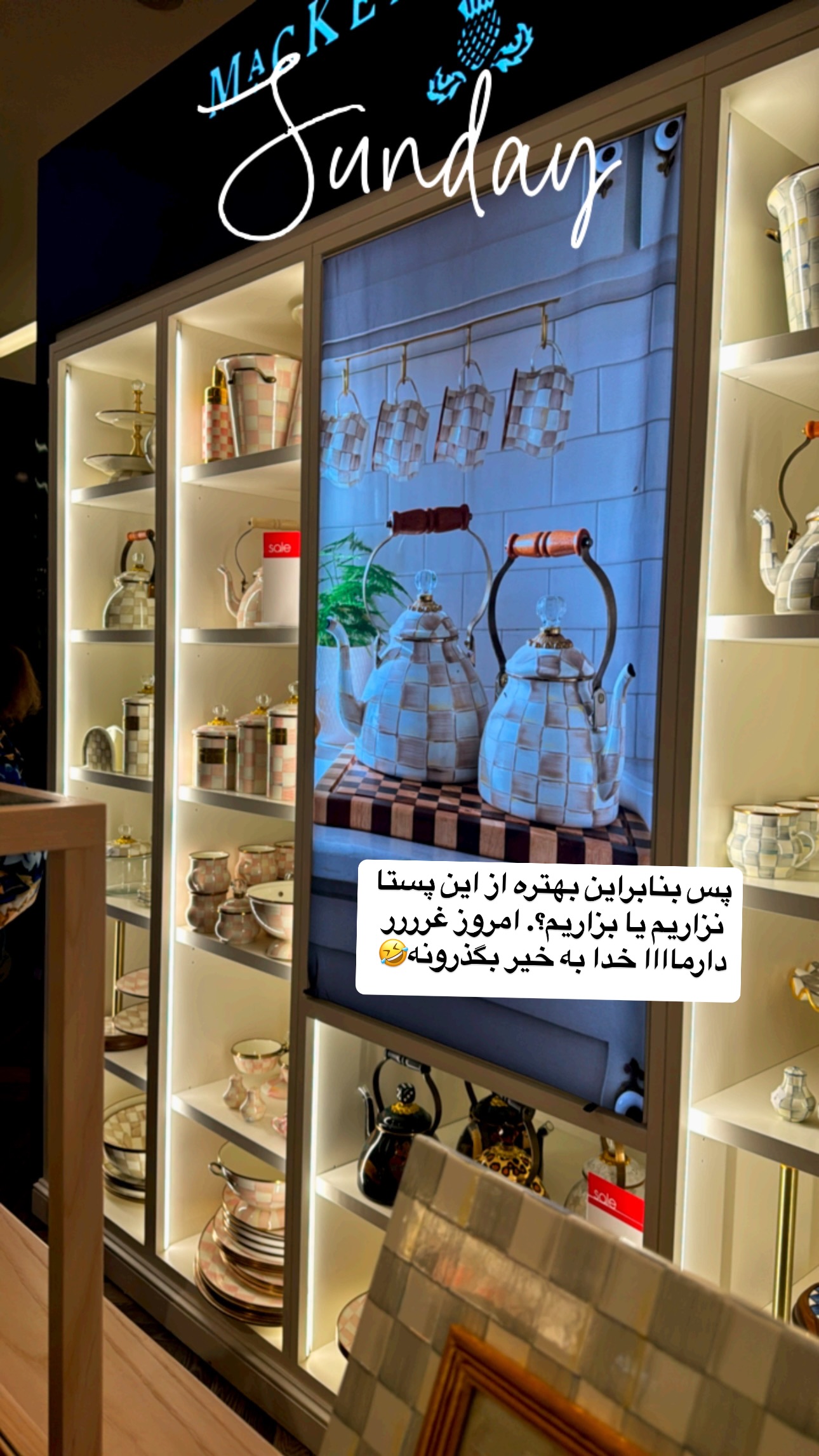  جدید ترین استوری اینستاگرام فرشیده کوچک