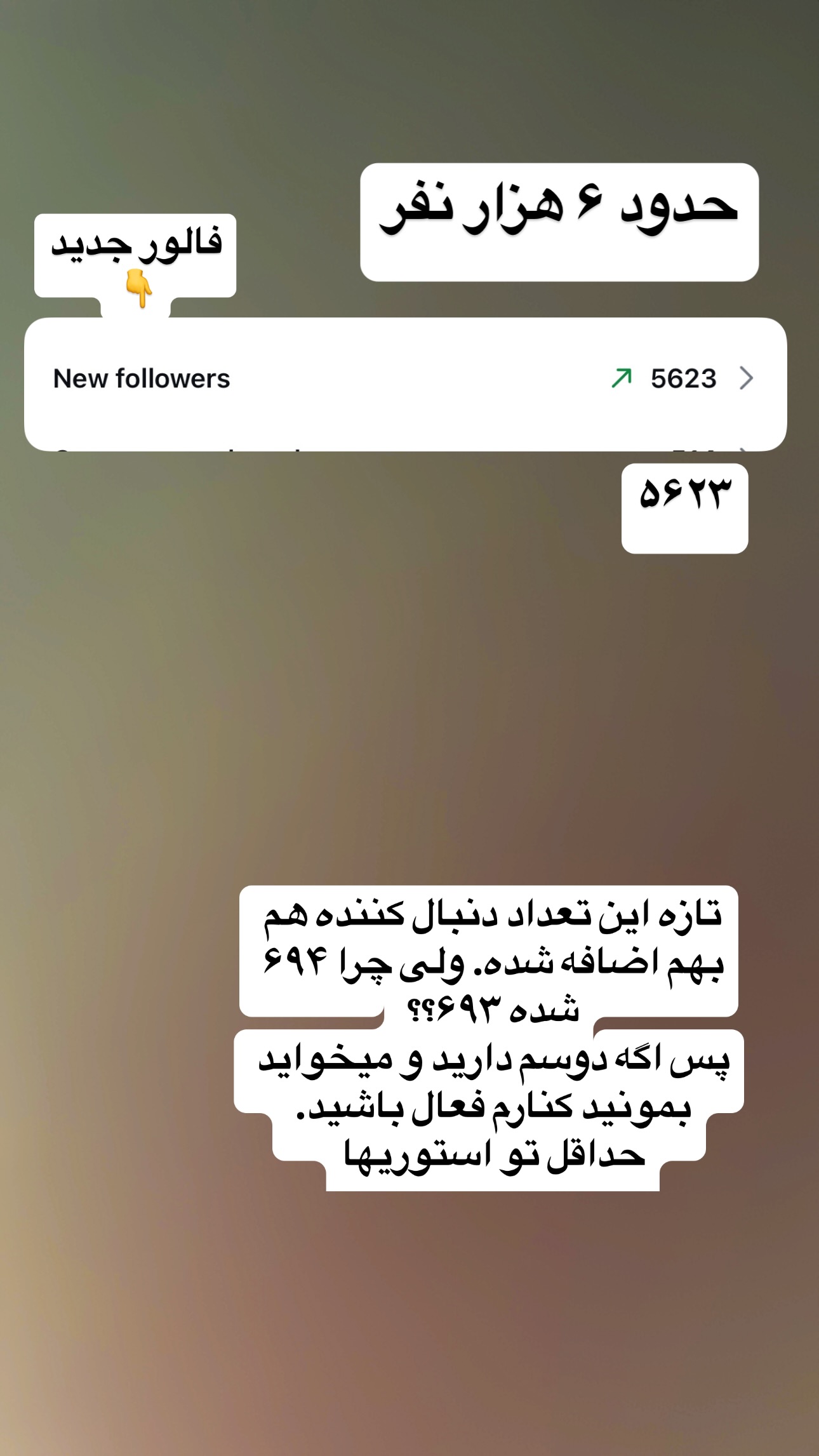 جدید ترین استوری اینستاگرام فرشیده کوچک
