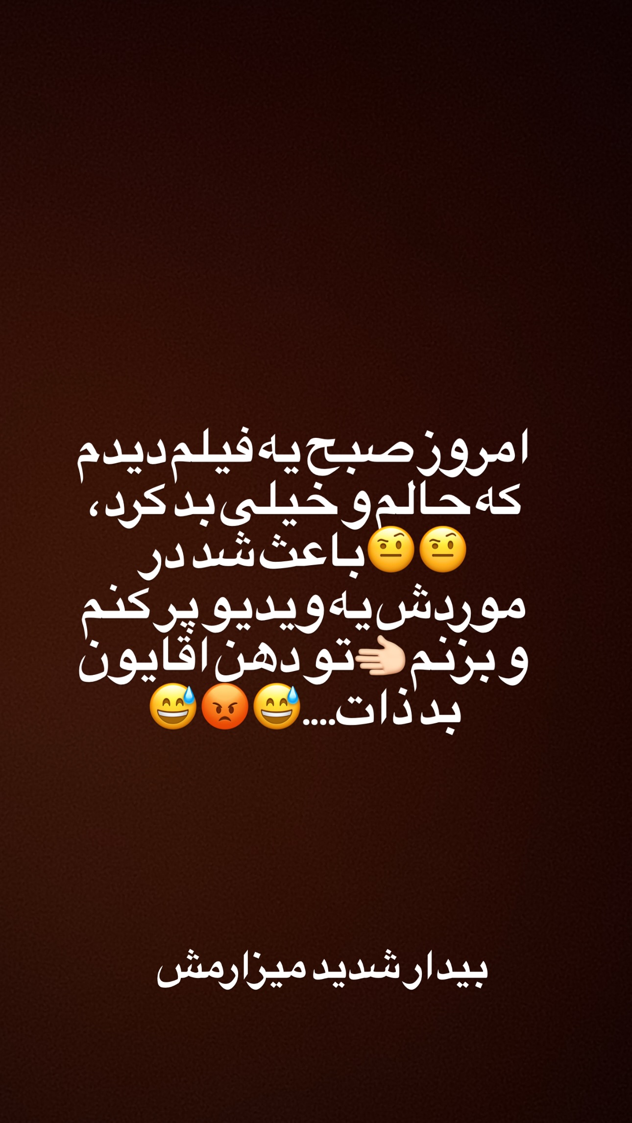  جدید ترین استوری اینستاگرام فرشیده کوچک
