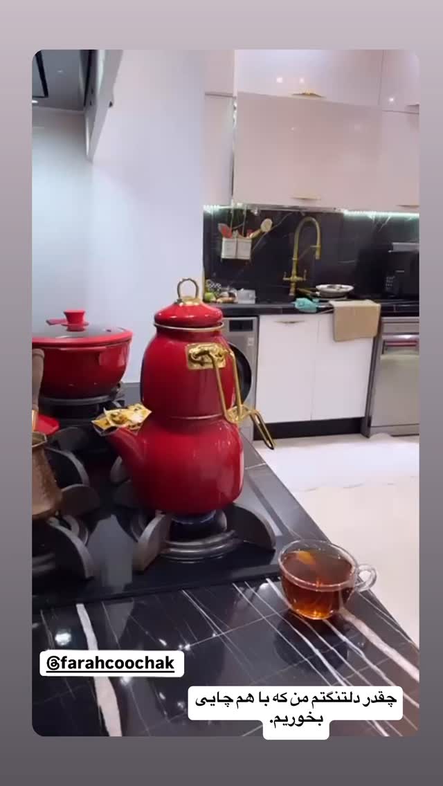  جدید ترین استوری اینستاگرام فرشیده کوچک