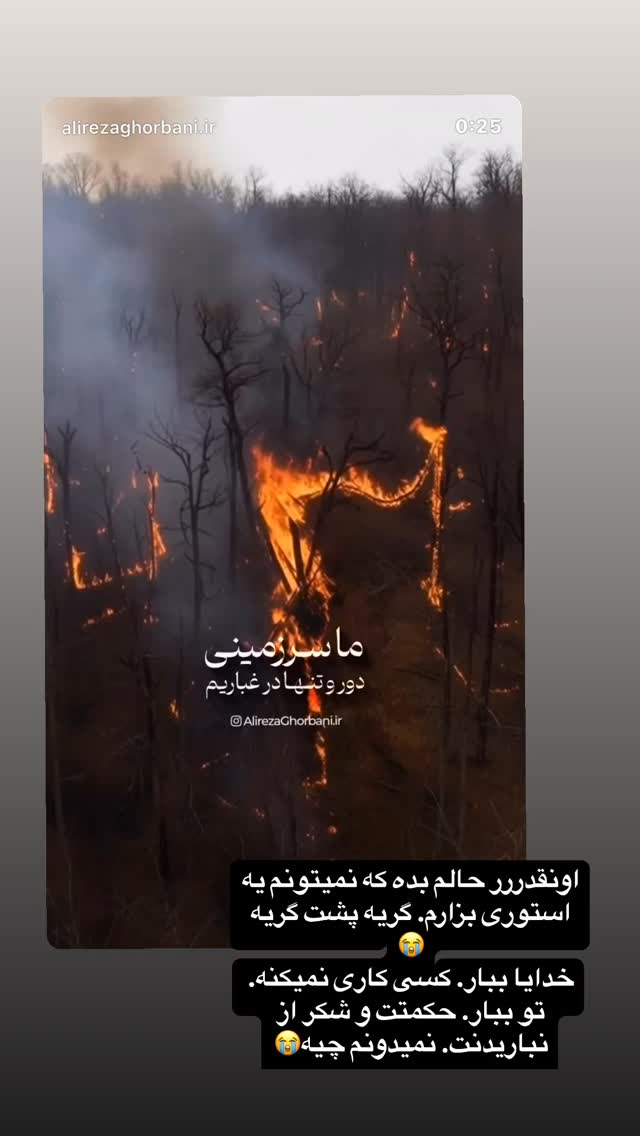  جدید ترین استوری اینستاگرام فرشیده کوچک