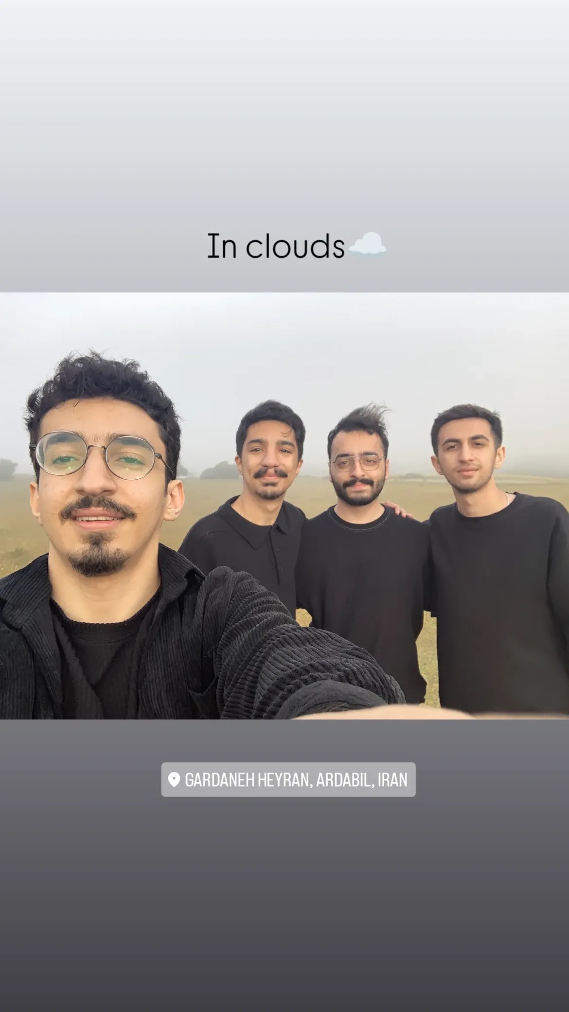  جدید ترین استوری اینستاگرام پارسا خائف