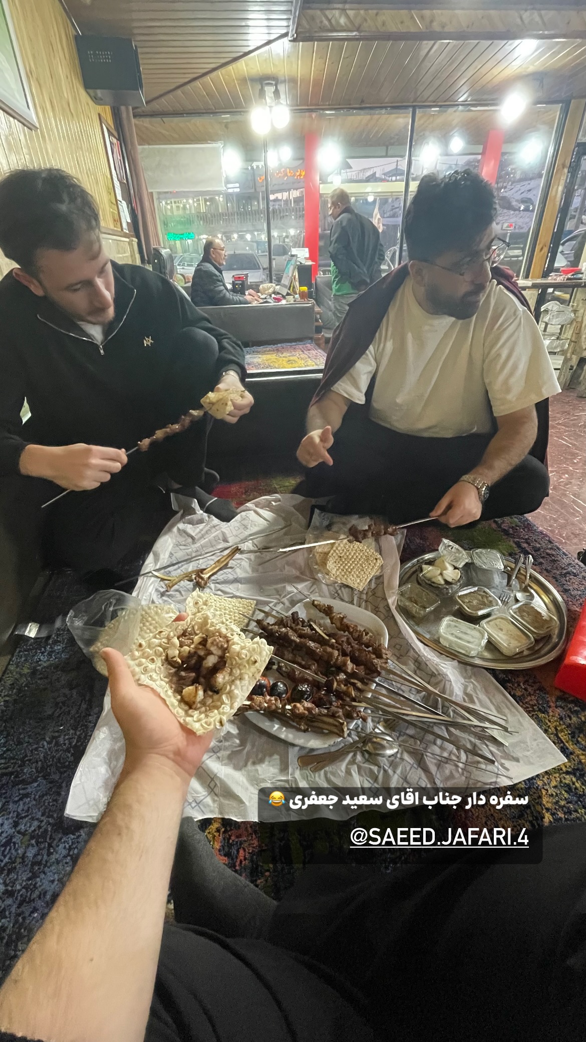  جدید ترین استوری اینستاگرام پارسا کمالی