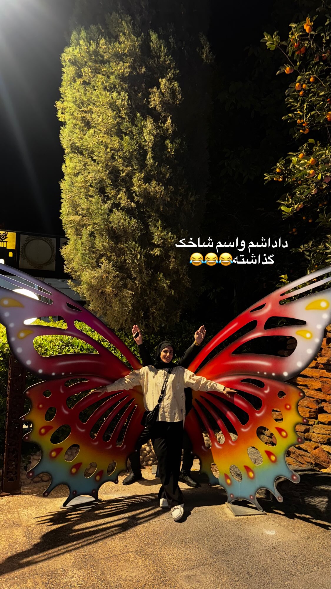  جدید ترین استوری اینستاگرام پروانه خوشبین