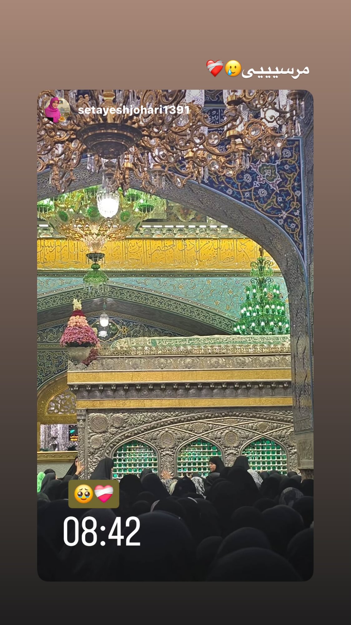  جدید ترین استوری اینستاگرام پروانه خوشبین