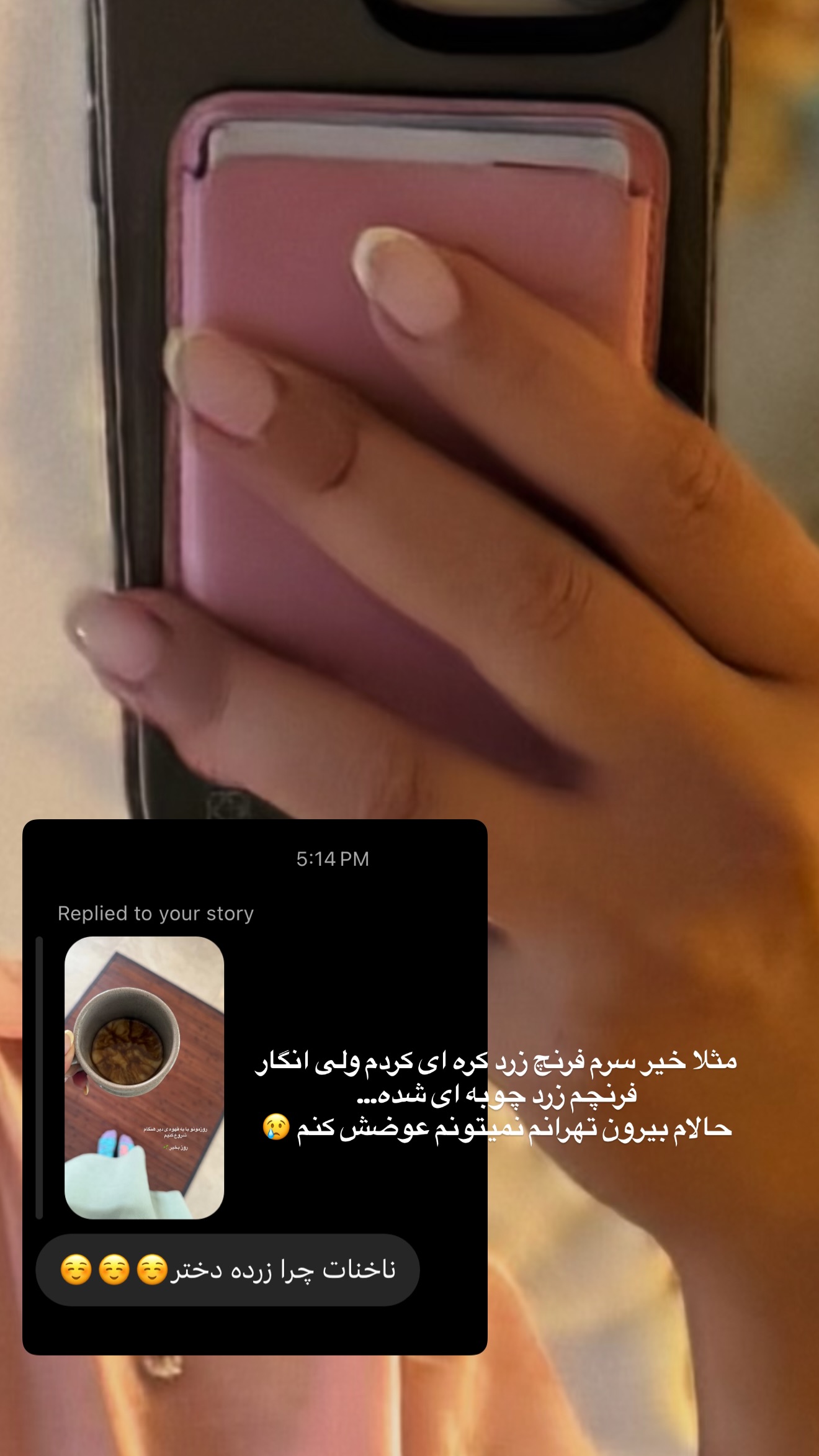  جدید ترین استوری اینستاگرام پریا پرتوی