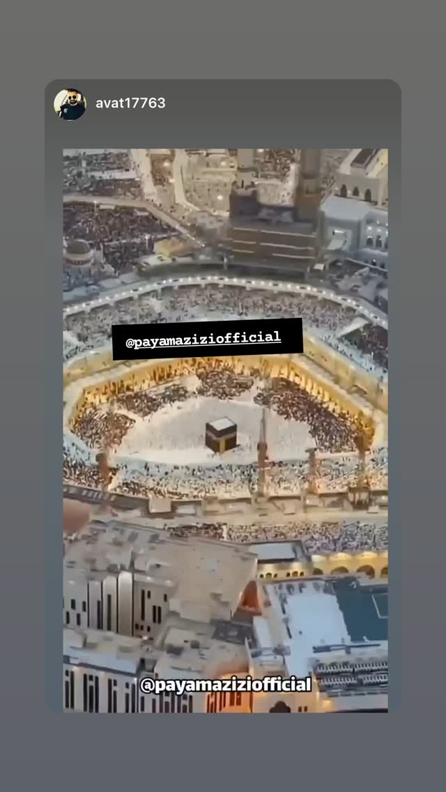  جدید ترین استوری اینستاگرام پیام عزیزی