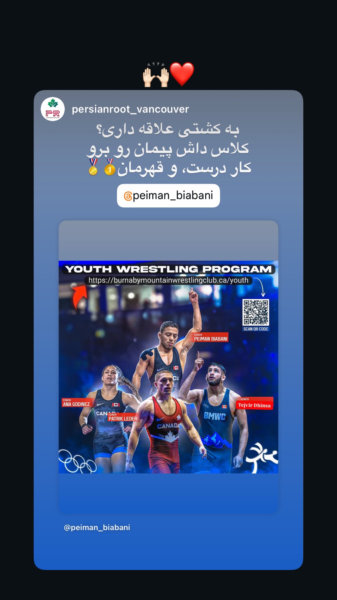  جدید ترین استوری اینستاگرام پیمان بیابانی