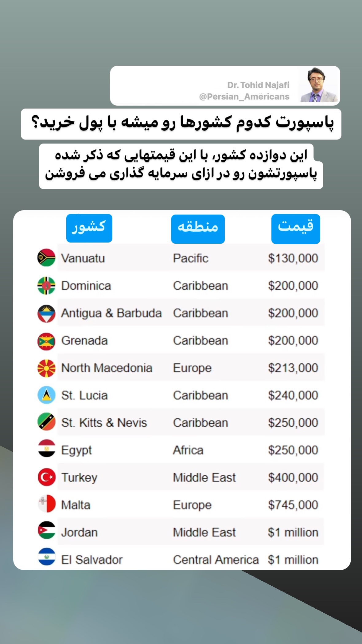  جدید ترین استوری اینستاگرام توحید نجفی