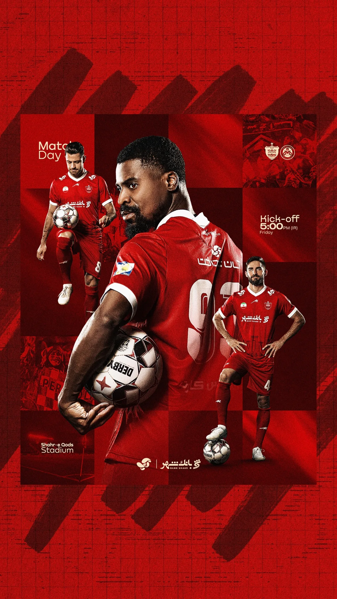  جدید ترین استوری اینستاگرام باشگاه فوتبال پرسپولیس