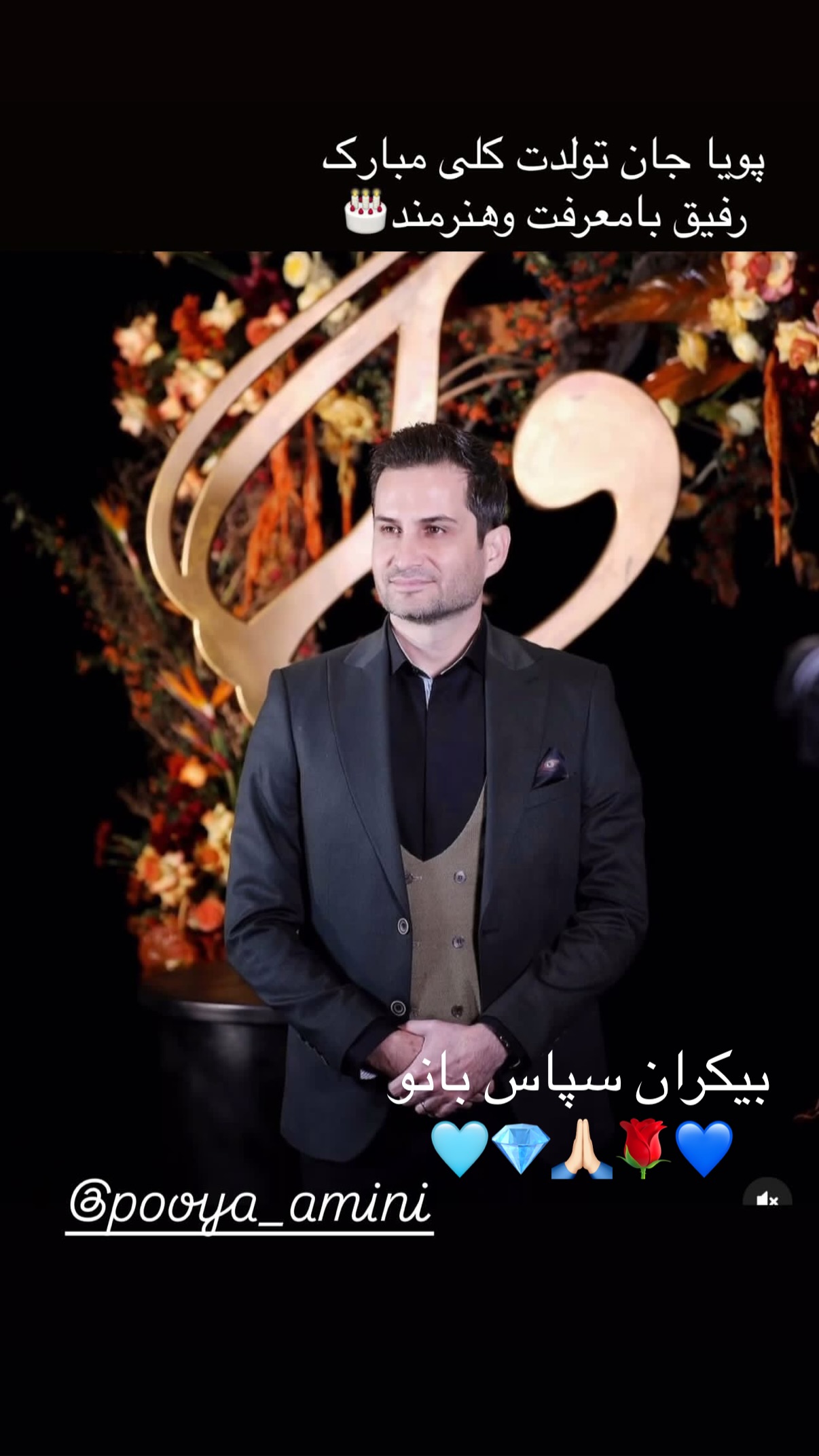  جدید ترین استوری اینستاگرام پویا امینی