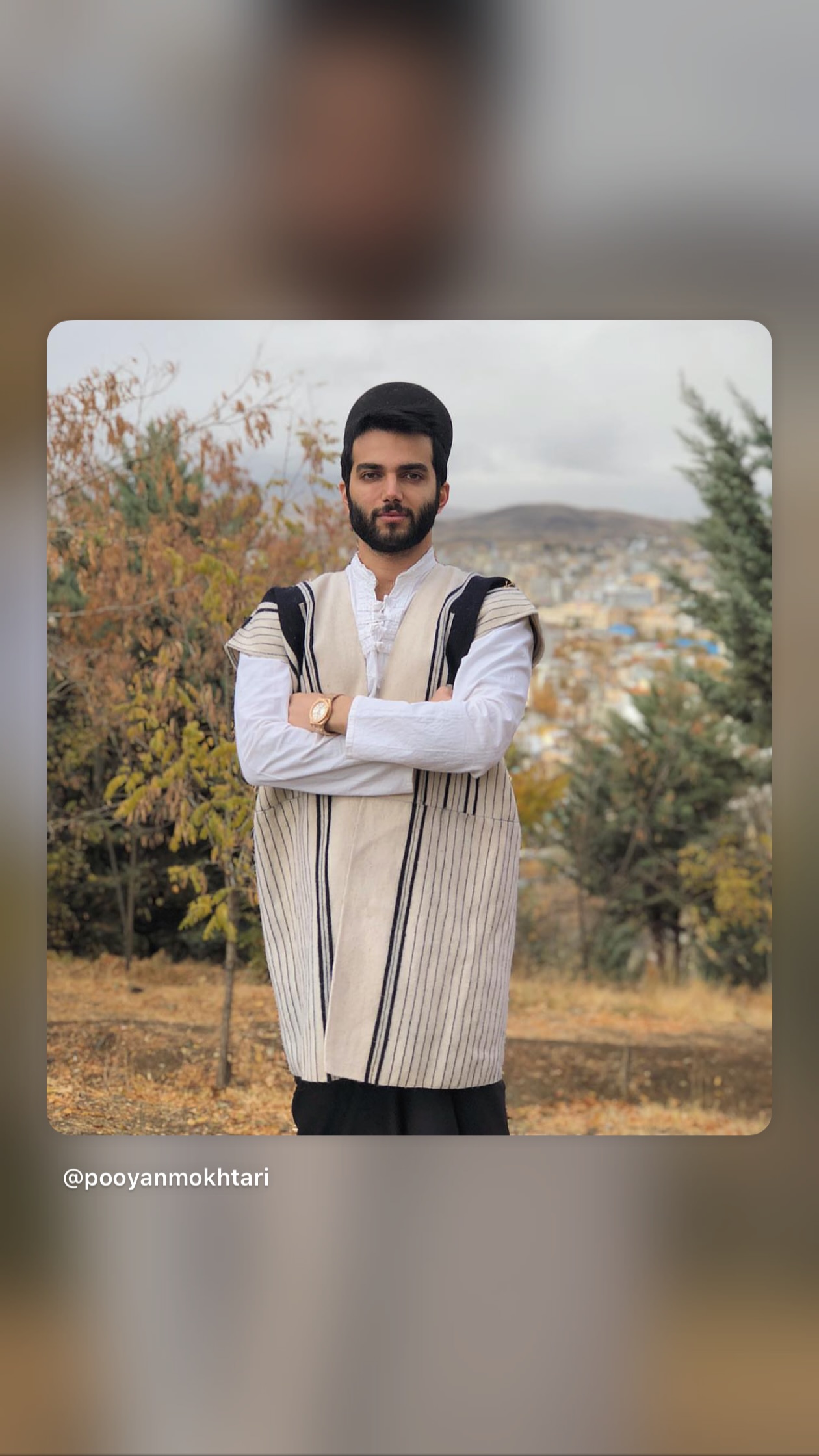  جدید ترین استوری اینستاگرام پویان مختاری