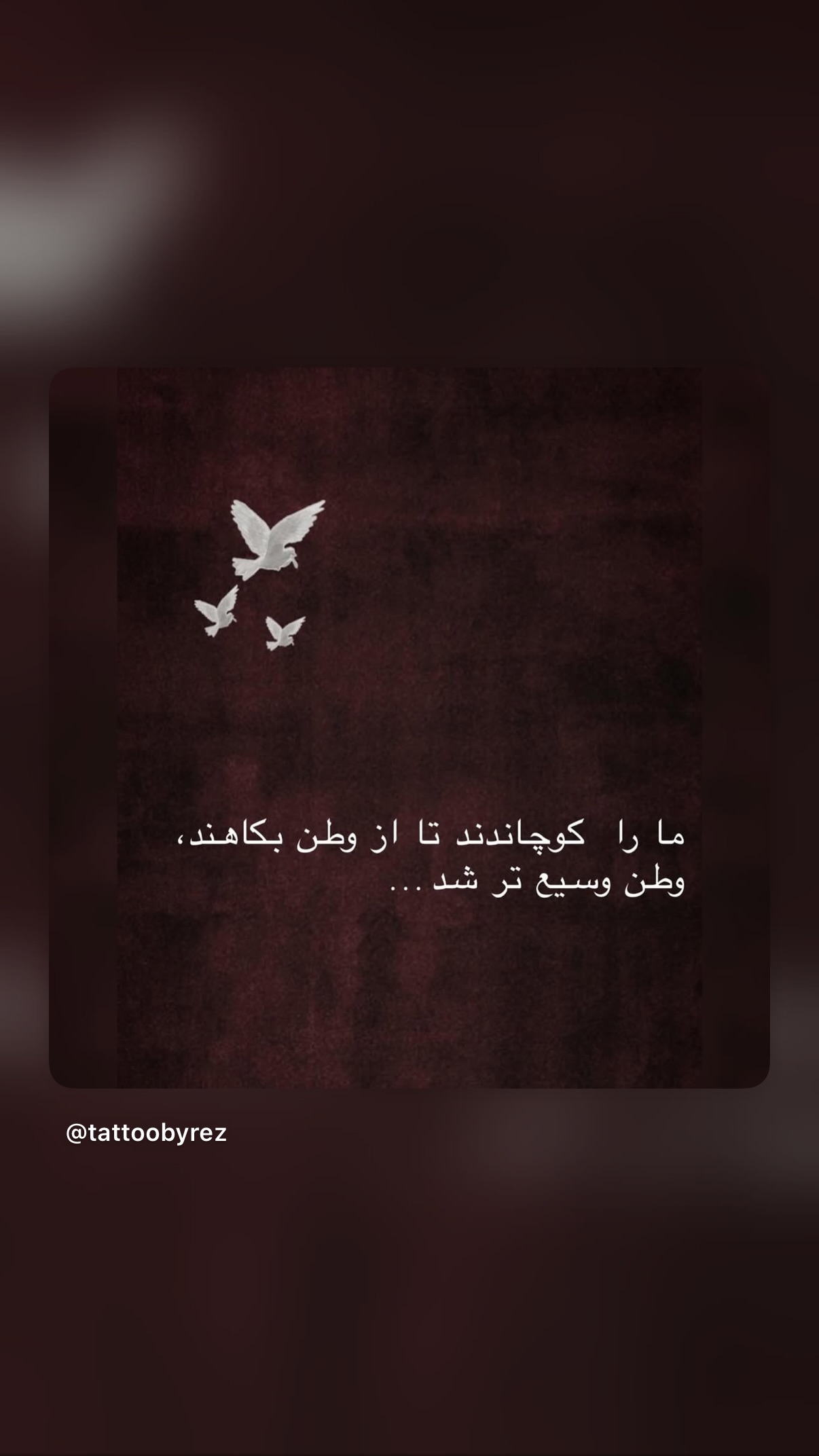  جدید ترین استوری اینستاگرام پوريا شكيبايى