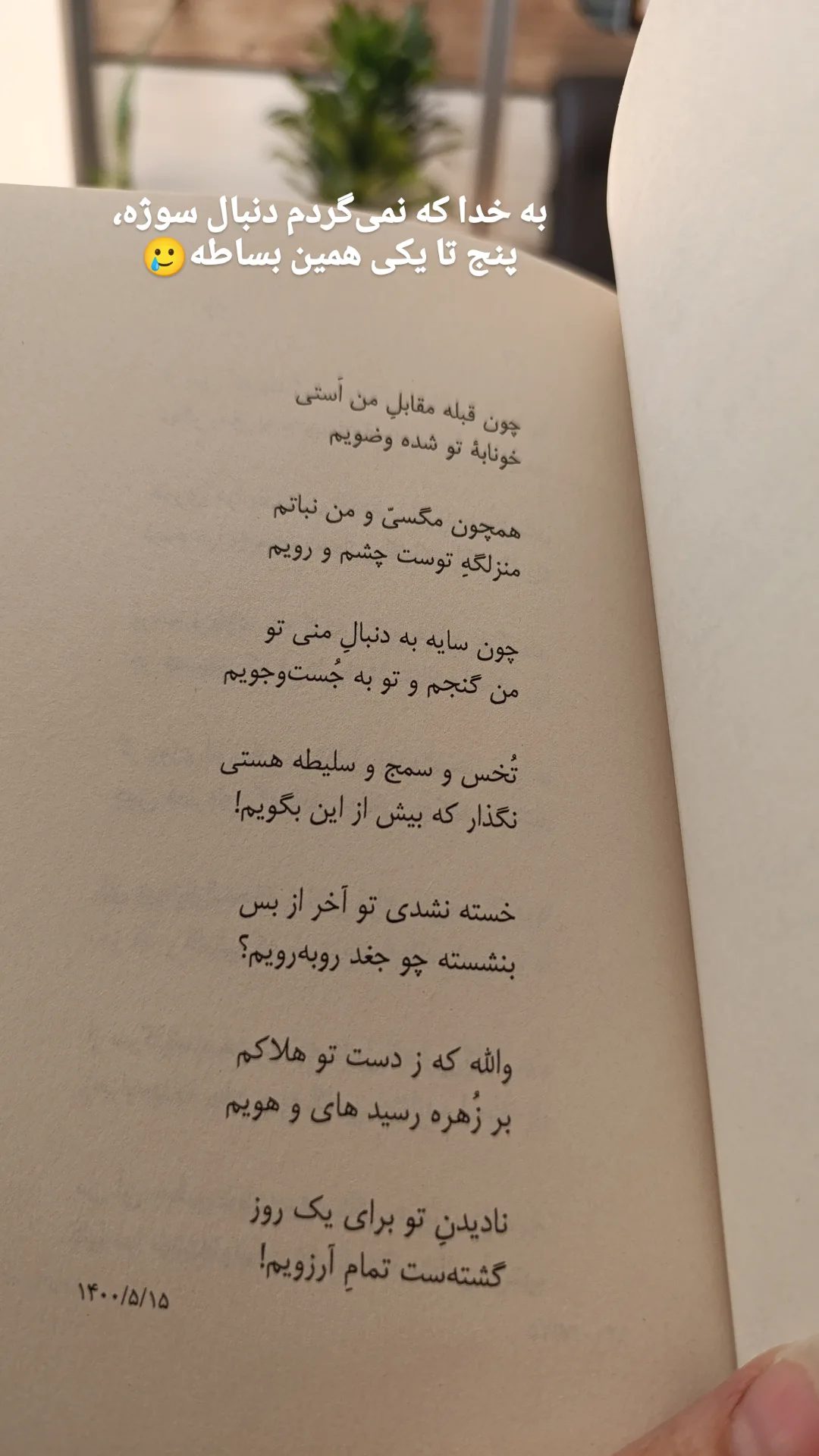  جدید ترین استوری اینستاگرام رباب کلامی