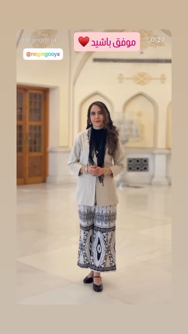  جدید ترین استوری اینستاگرام رابعه اسکویی