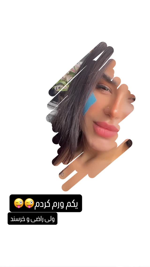  جدید ترین استوری اینستاگرام عاطفه عزیزی