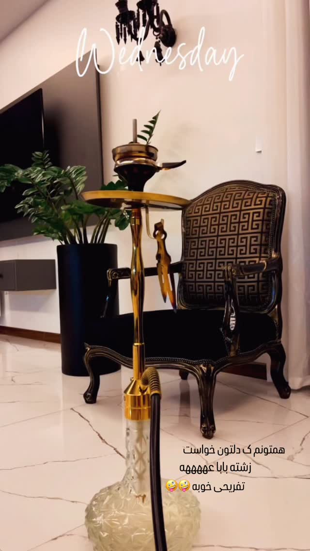  جدید ترین استوری اینستاگرام عاطفه عزیزی