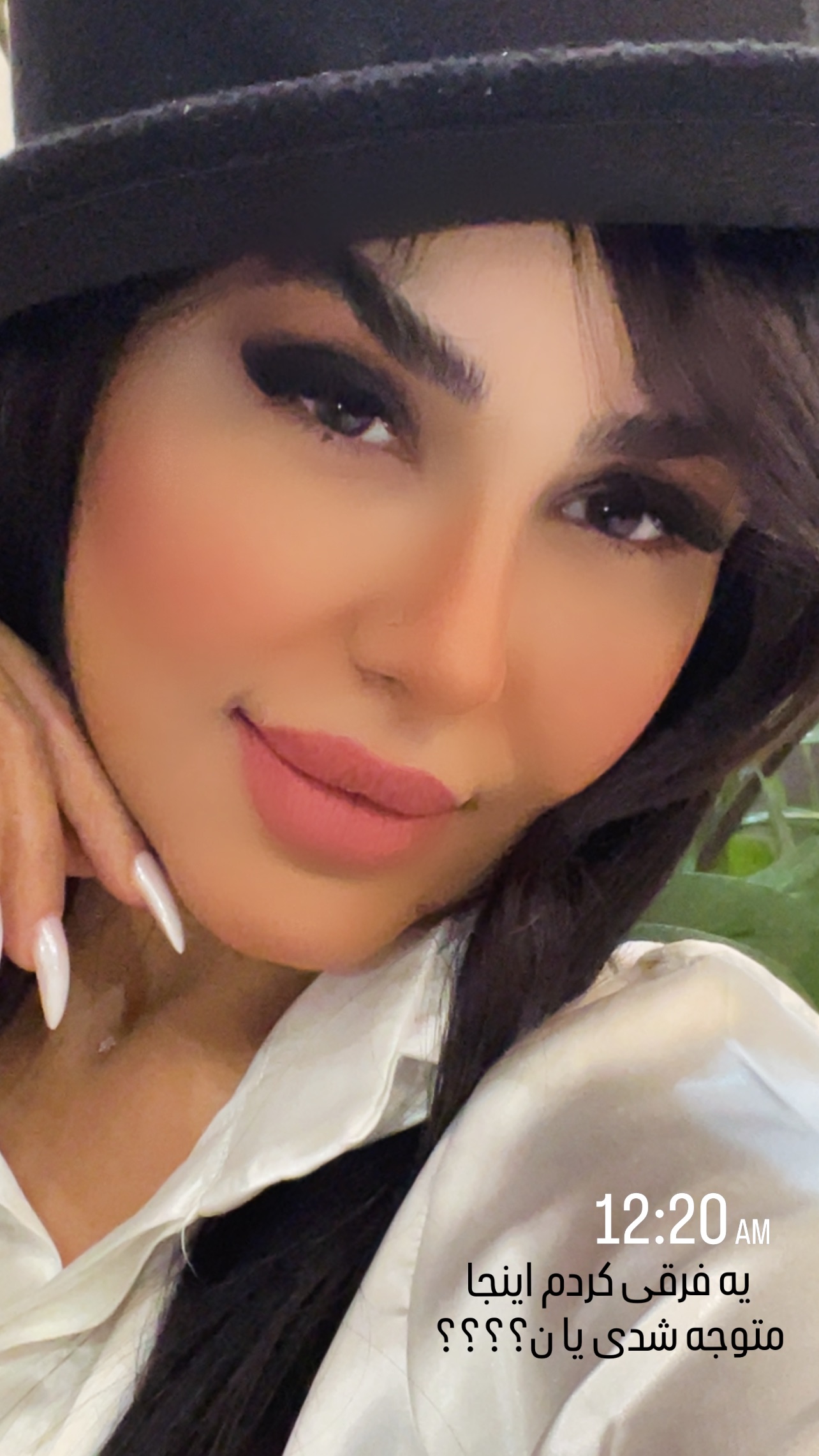  جدید ترین استوری اینستاگرام عاطفه عزیزی