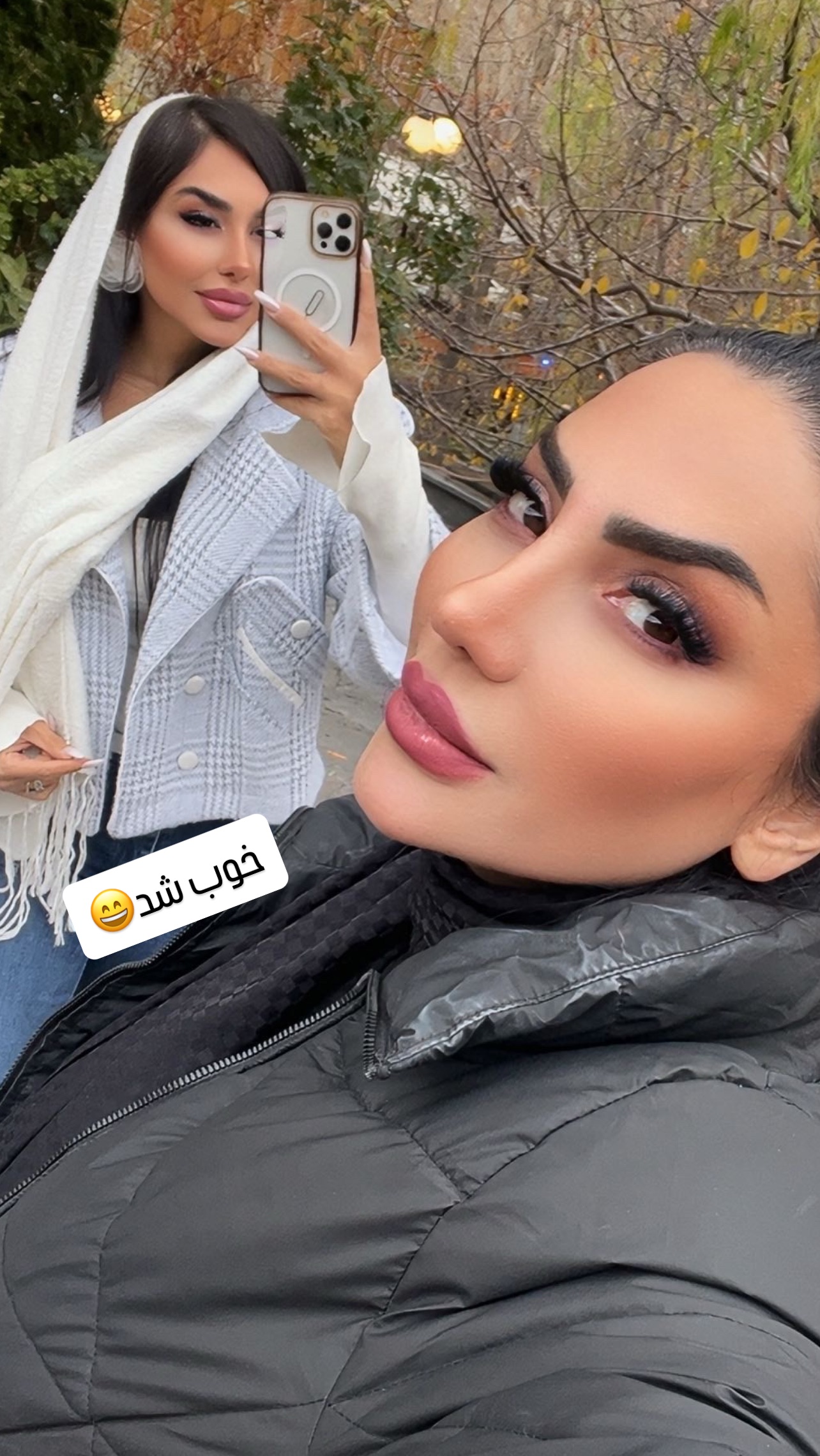  جدید ترین استوری اینستاگرام عاطفه عزیزی