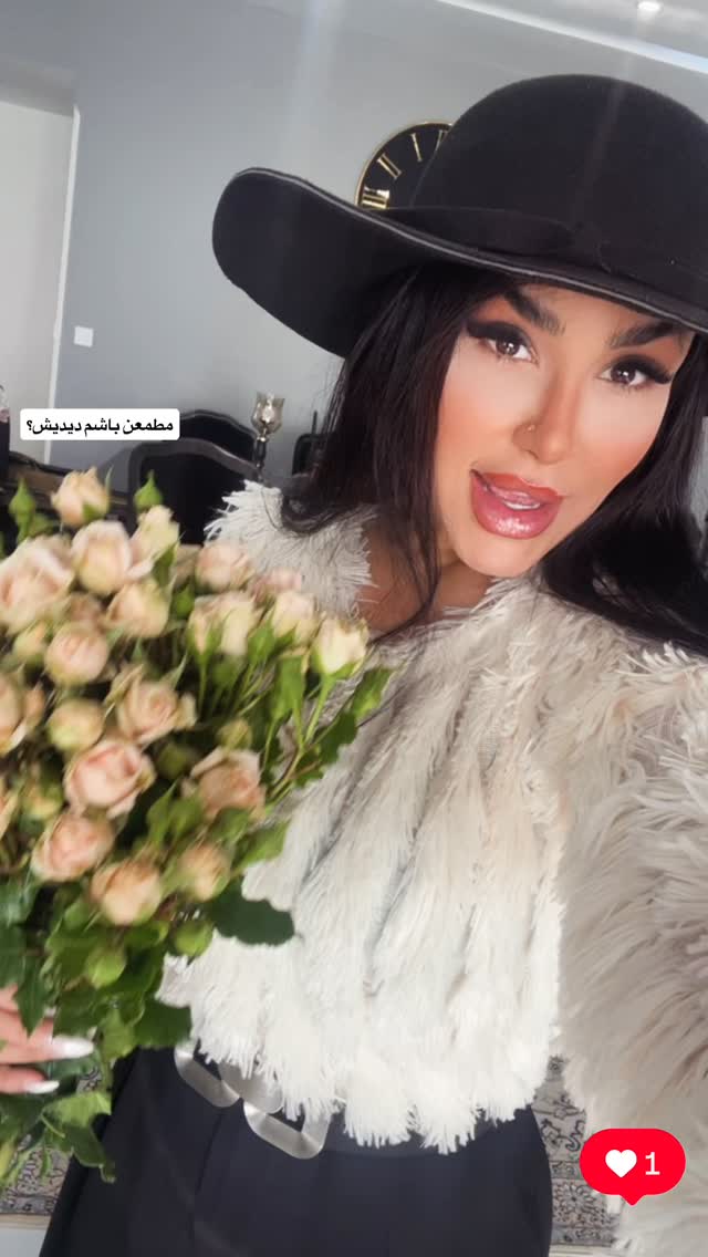  جدید ترین استوری اینستاگرام عاطفه عزیزی