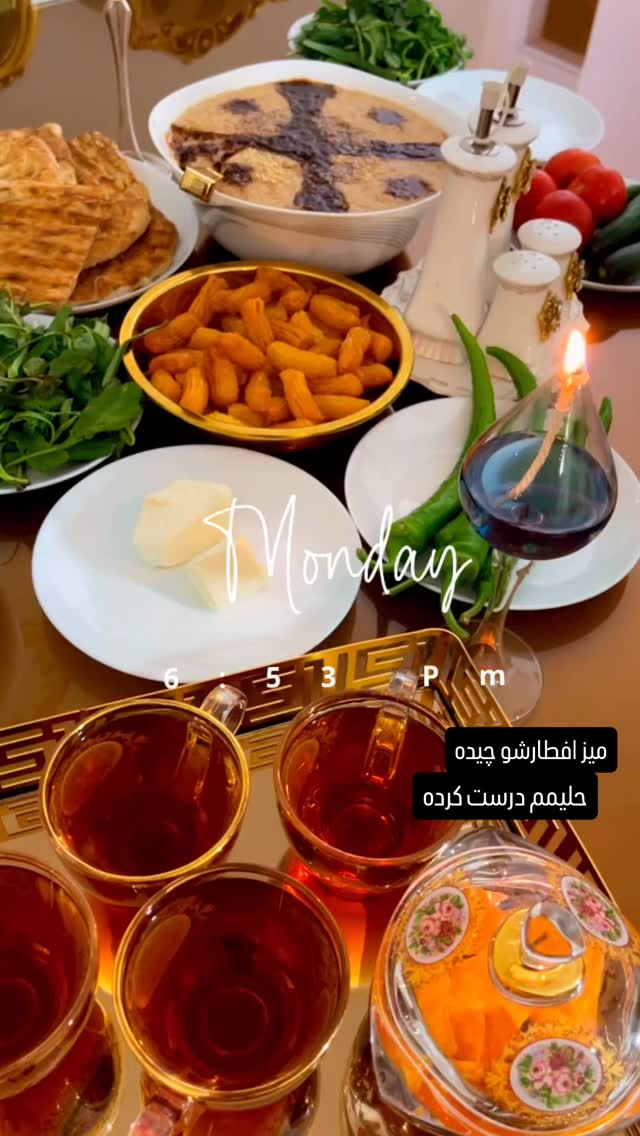  جدید ترین استوری اینستاگرام عاطفه عزیزی