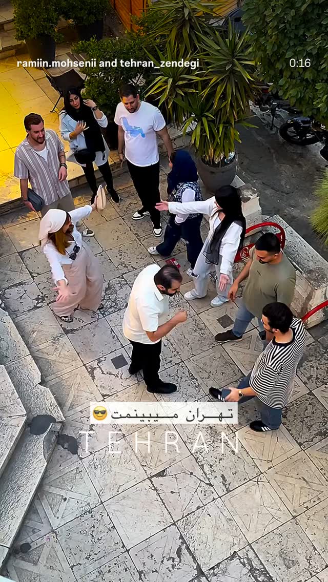  جدید ترین استوری اینستاگرام رایمن محسنی