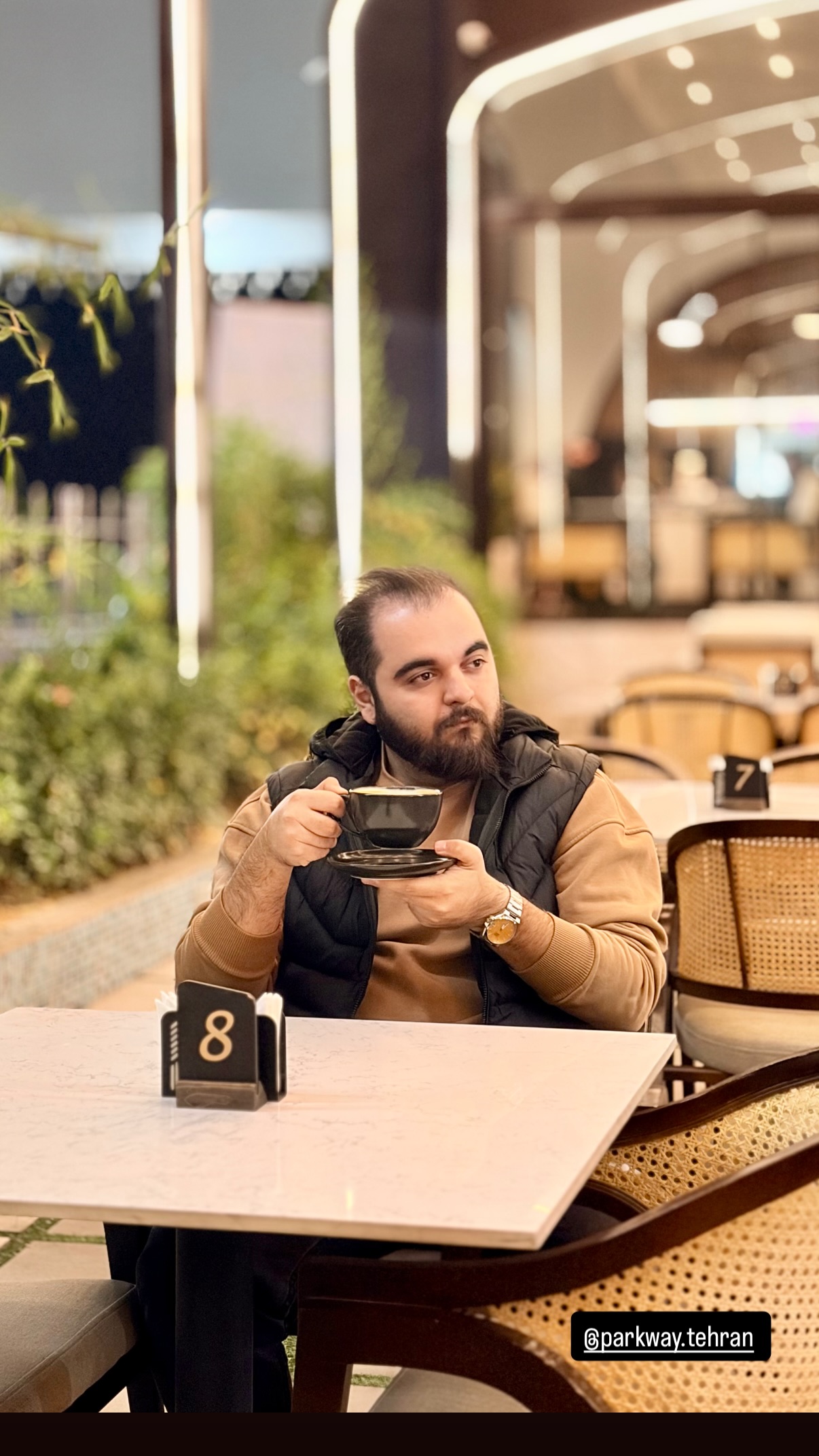  جدید ترین استوری اینستاگرام رایمن محسنی