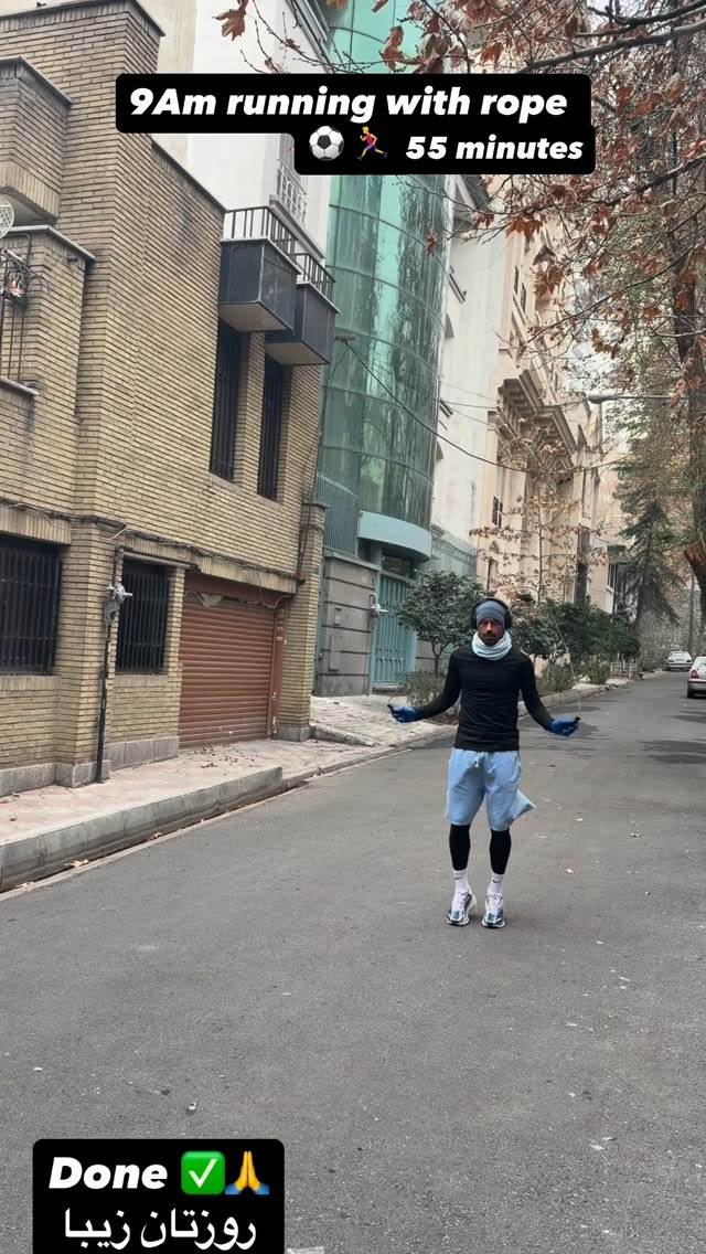  جدید ترین استوری اینستاگرام رامین رضائیان