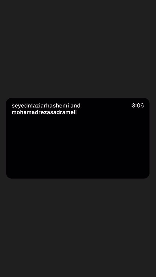 جدید ترین استوری اینستاگرام رسول صدرعاملی