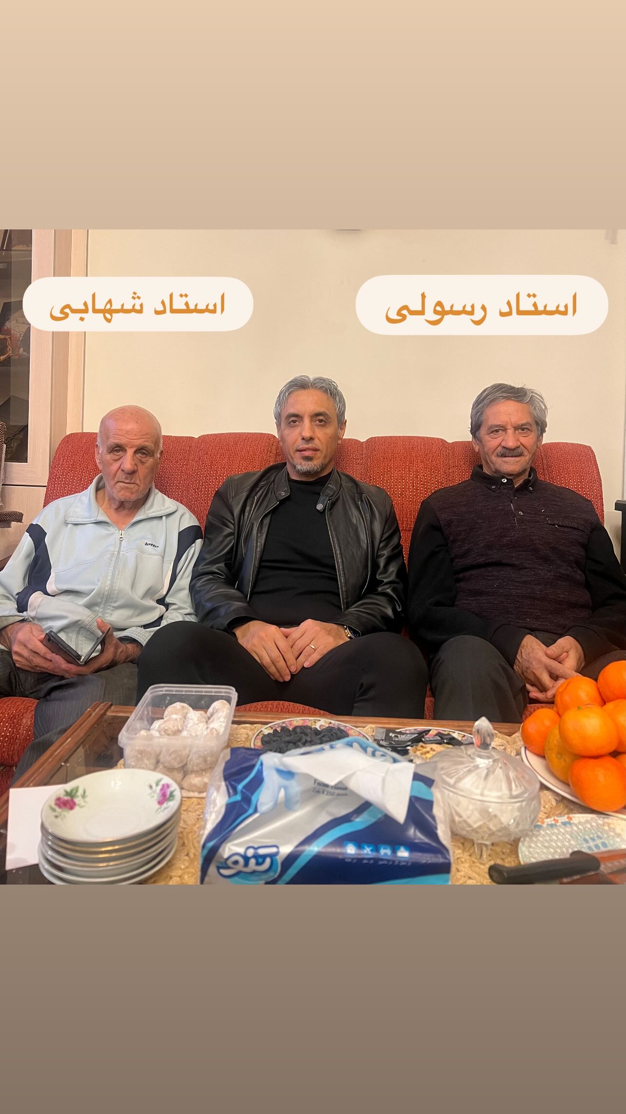  جدید ترین استوری اینستاگرام رسول خطیبی