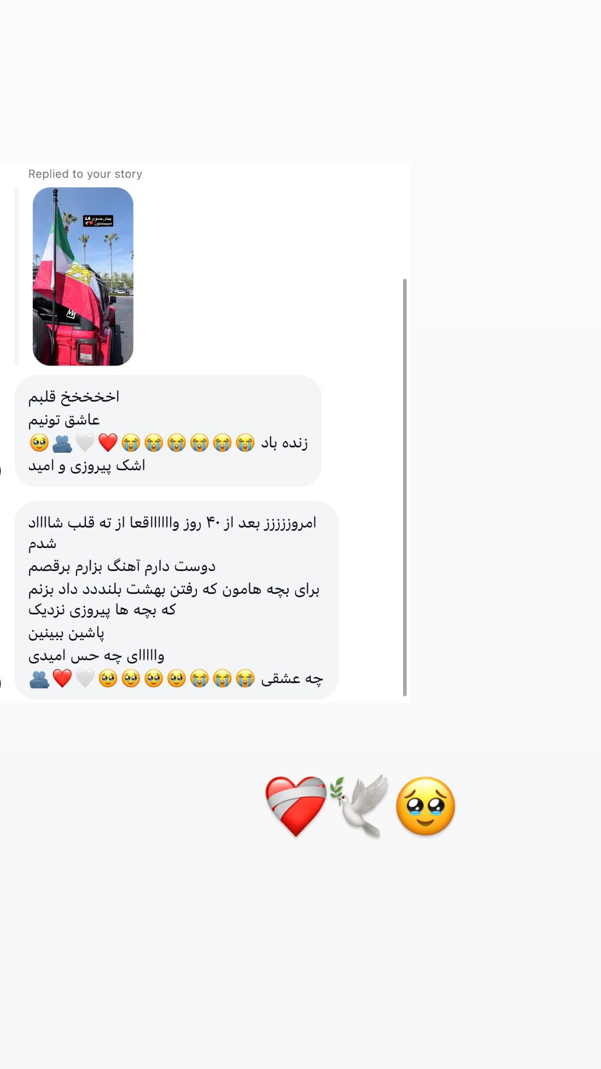  جدید ترین استوری اینستاگرام راضیه میرزایی