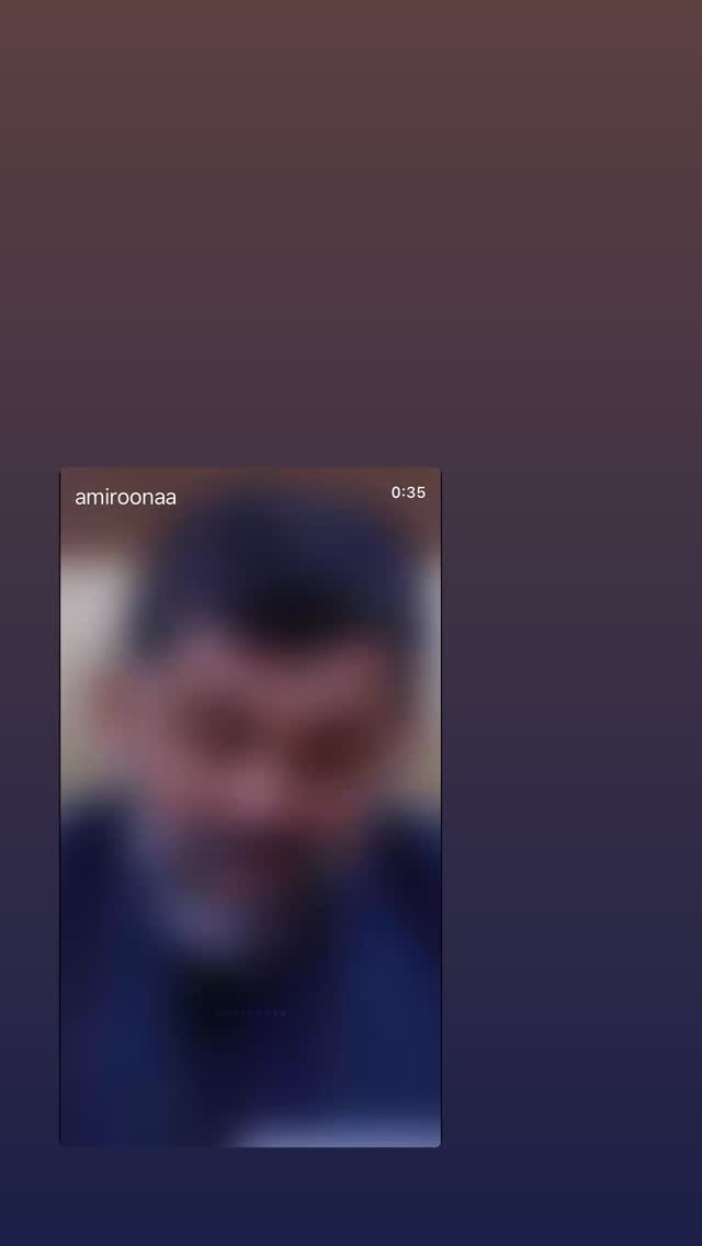  جدید ترین استوری اینستاگرام رضا نقی پور