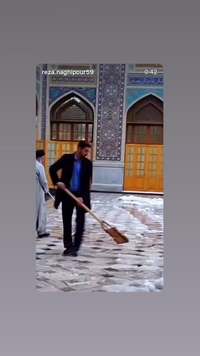  جدید ترین استوری اینستاگرام رضا نقی پور