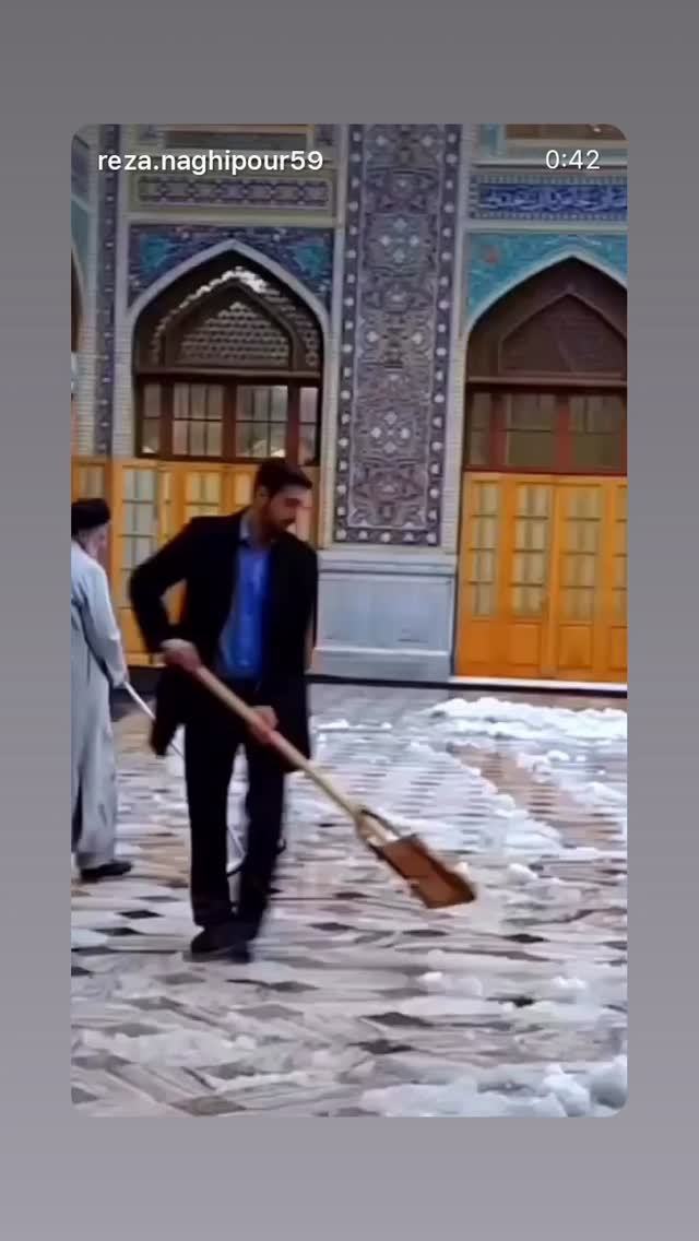  جدید ترین استوری اینستاگرام رضا نقی پور