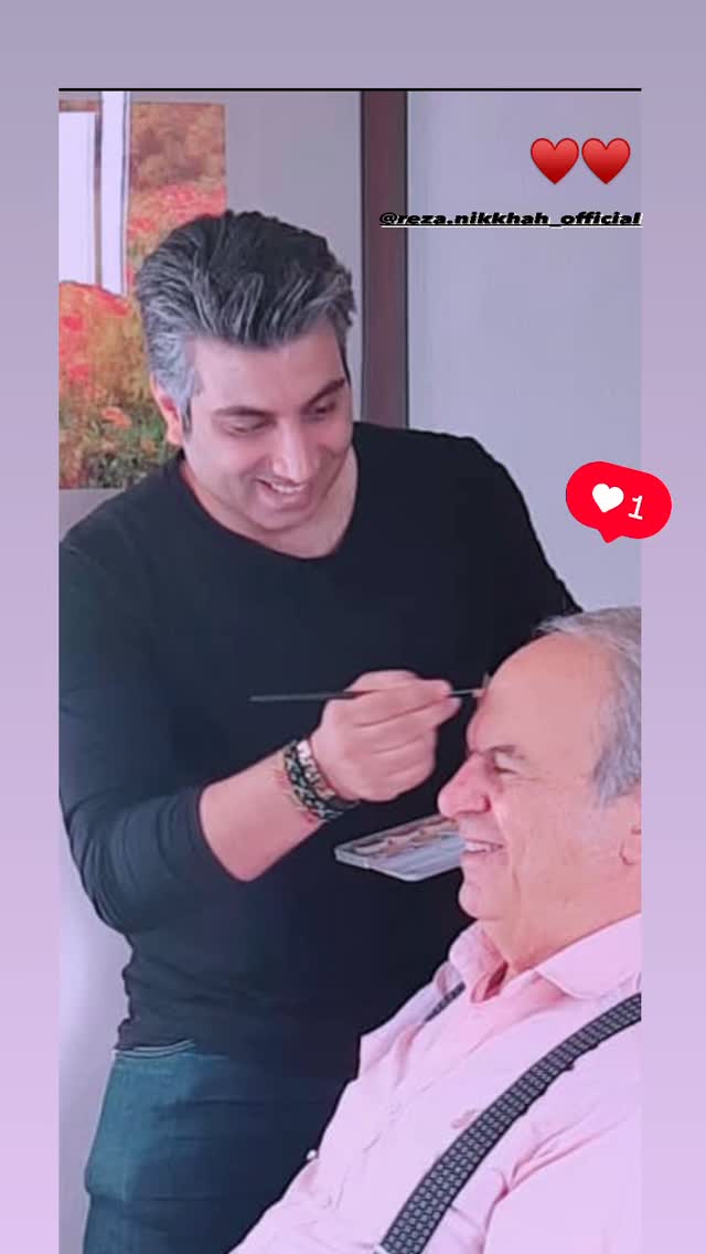  جدید ترین استوری اینستاگرام غلام رضا نیکخواه