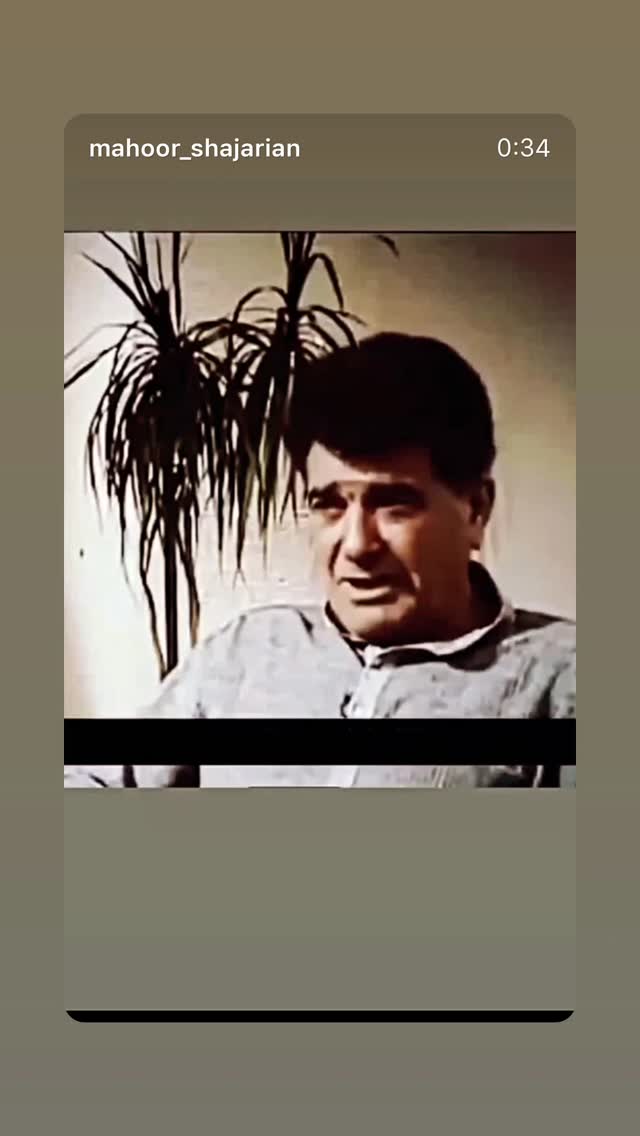  جدید ترین استوری اینستاگرام رضا مکتبی