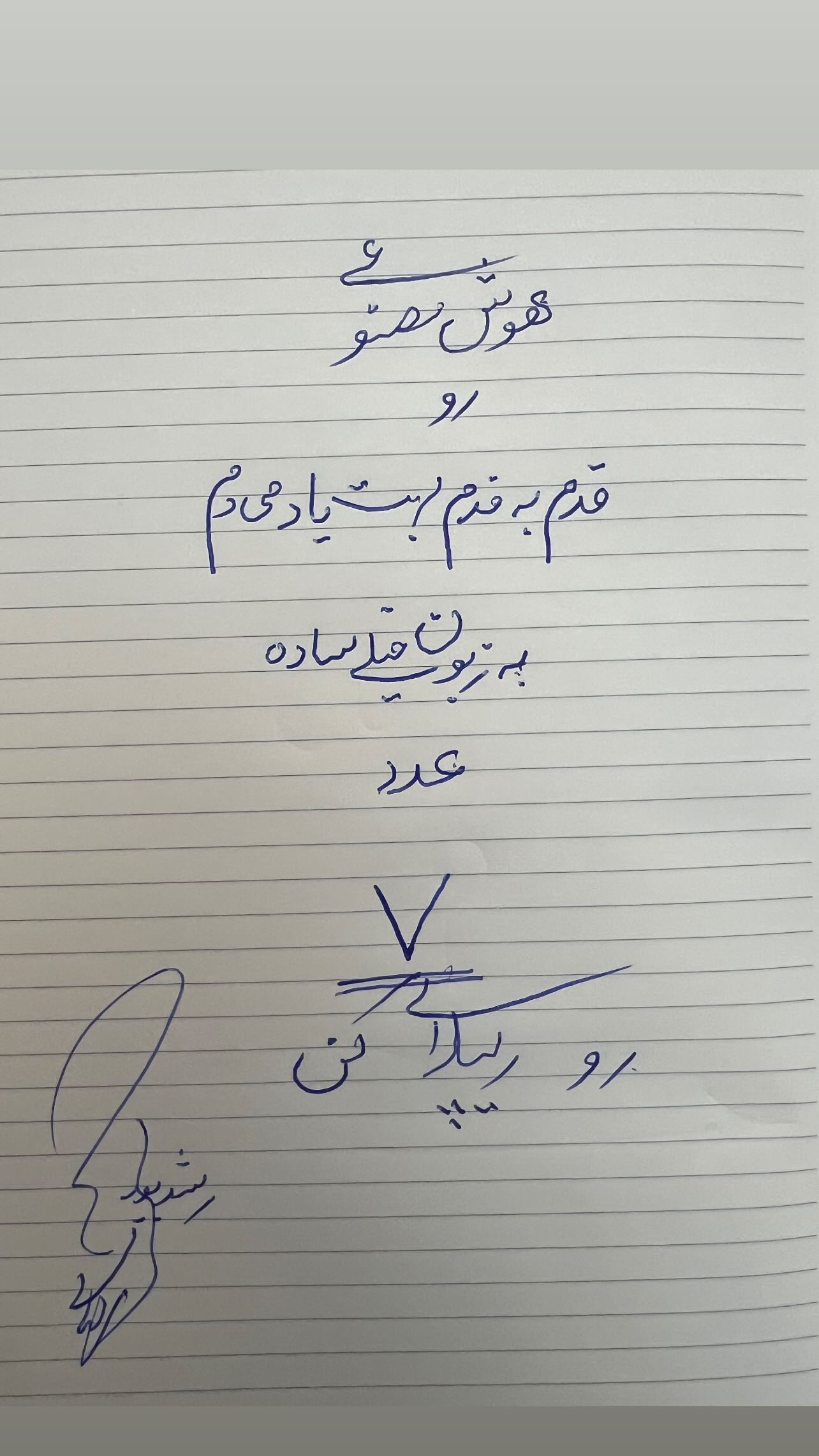  جدید ترین استوری اینستاگرام رضا رشیدپور