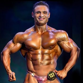  عکس پروفایل اینستاگرام رضا رضايي / reza_rezaei_ifbbpro