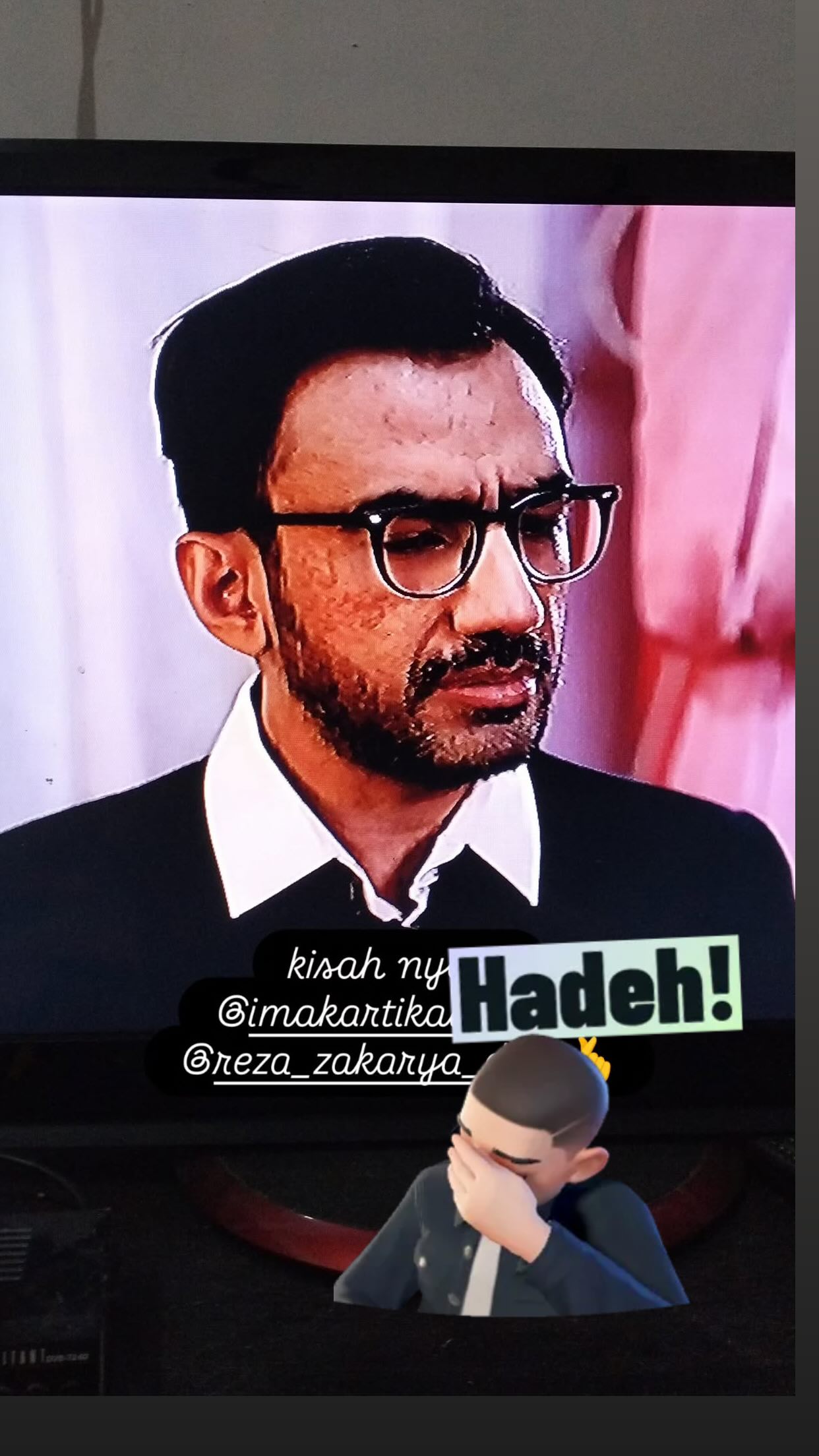  جدید ترین استوری اینستاگرام رضا زکریا