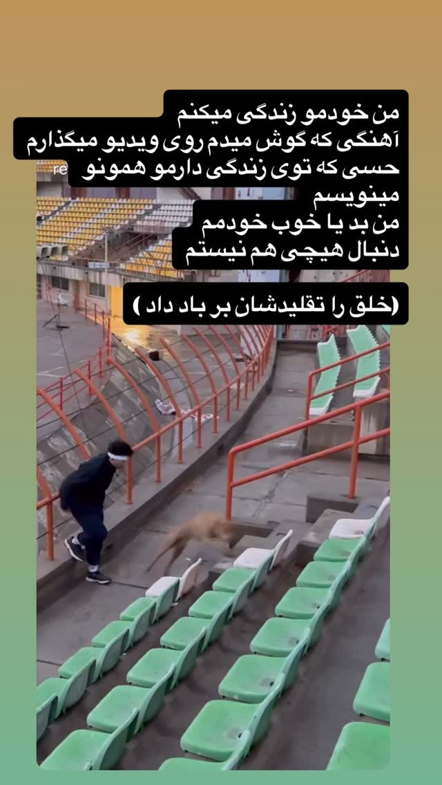  جدید ترین استوری اینستاگرام رضا علیپور